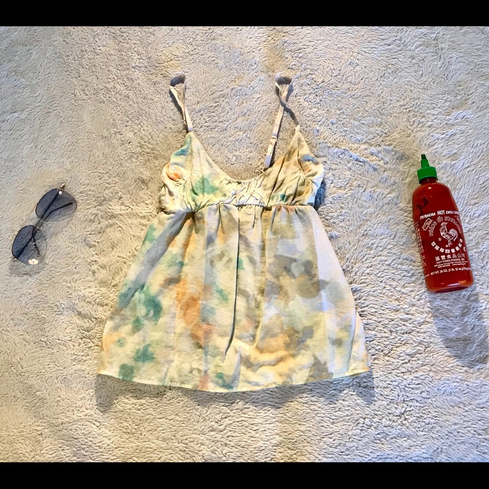 Awesome cleavage summer top